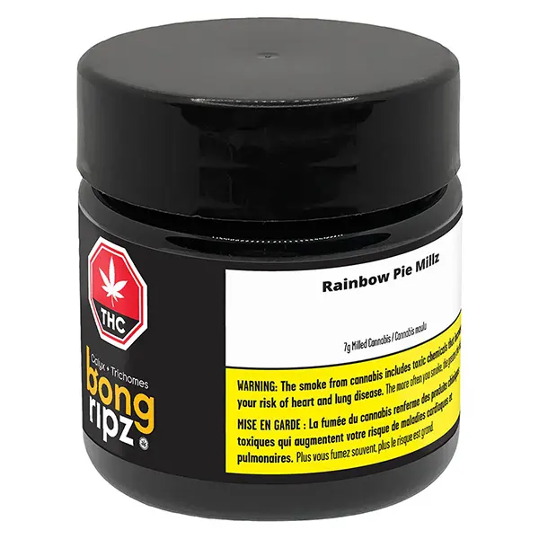 Image for Rainbow Pie Millz, cannabis milled flower by Calyx + Trichomes Bong Ripz