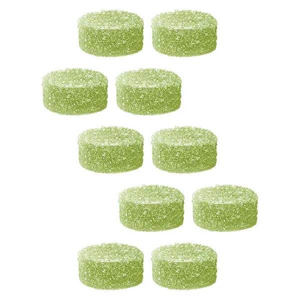 Image for Kiwi Berry Burst Multi-pack 50 THC:CBD Gummies, cannabis edibles by Edison Sonics