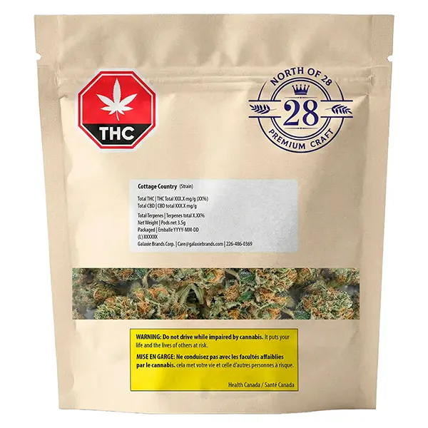 Image for Kush Mintz, cannabis dried flower by North of 28