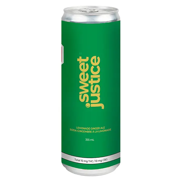 Image for Lemonade Ginger Ale, cannabis beverages by Sweet Justice
