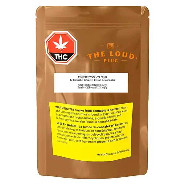 Image for Strawberry OG Live Resin, cannabis all products by The Loud Plug
