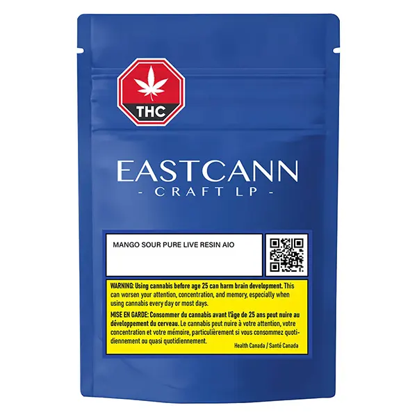 Image for Mango Sour Pure Live Resin AIO, cannabis all products by EastCann