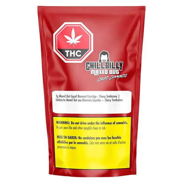 Image for Maxed Out Liquid Diamond 510 Thread Cartridge - Cherry Tombs, cannabis all products by Chillbilly