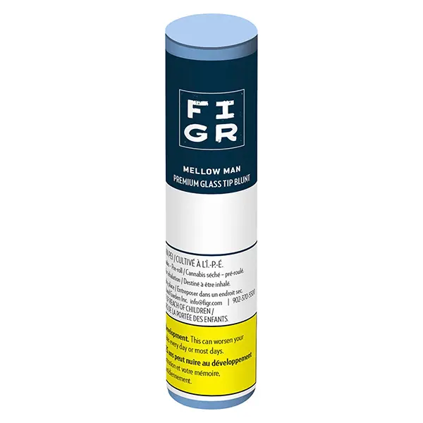 Image for Mellow Man Premium Glass Tip Blunt - Pre-Roll, cannabis blunts by FIGR