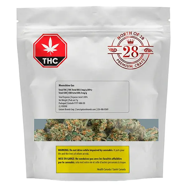Image for Moonshine Gas, cannabis all products by North of 28