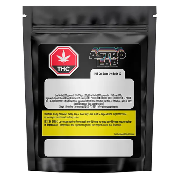 Image for PBB Cold Cured Live Rosin, cannabis concentrates by Astrolab