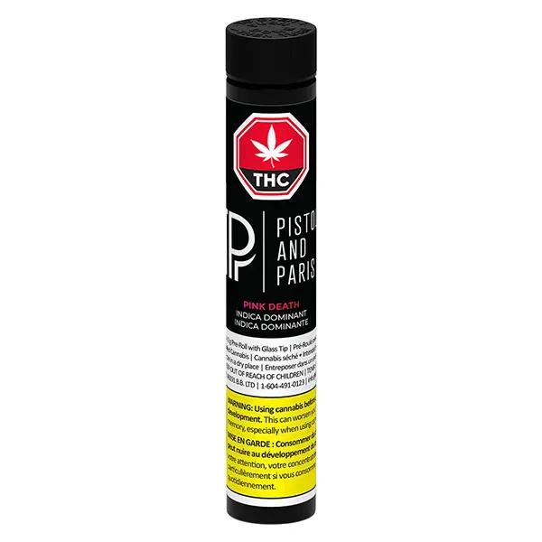 Image for Pink Death Pre-Roll, cannabis all products by Pistol and Paris