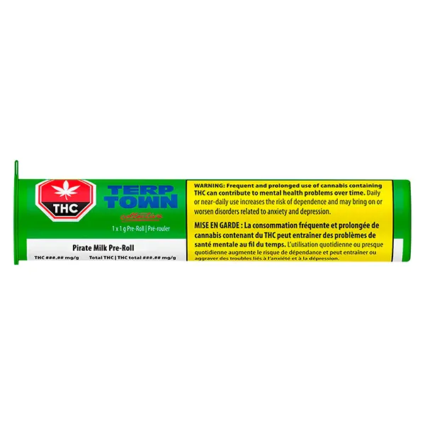 Image for Pirate Milk Pre-Roll, cannabis all products by Terp Town Collective