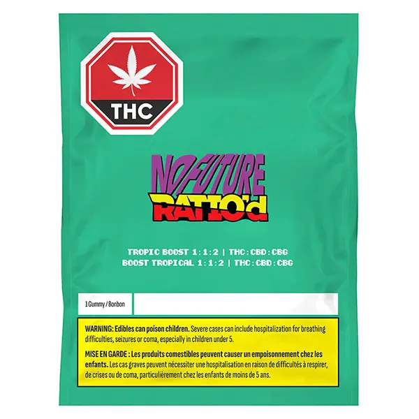 Image for Ratio'd Tropic Boost 1:1:2 THC/CBD/CBG, cannabis all products by No Future