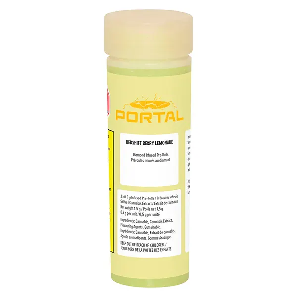 Image for Redshift Berry Lemonade Diamond Infused Pre-Roll, cannabis all products by Portals