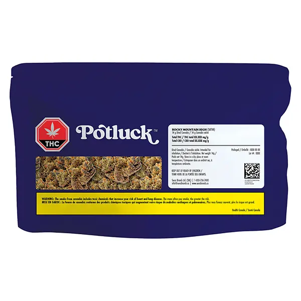 Image for Rocky Mountain High, cannabis dried flower by Potluck