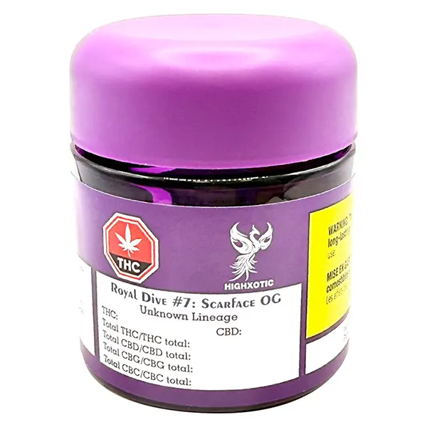 Image for Royal Dive #7: Scarface OG, cannabis all products by HighXotic
