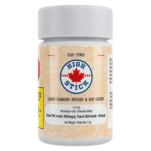 Image for Silky Citrus Infused Pre-Roll, cannabis all products by Highly Dutch Organic
