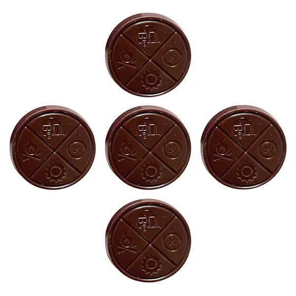 Image for Simply Dark Organic Chocolate THC, cannabis edibles by The Hazy Camper