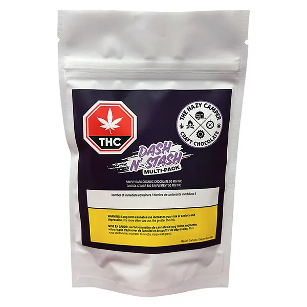 Image for Simply Dark Organic Chocolate THC, cannabis edibles by The Hazy Camper