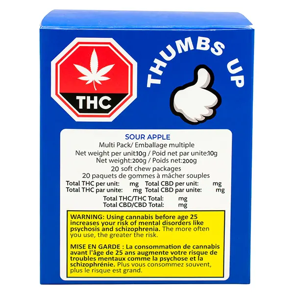 Image for Sour Apple, cannabis all products by Thumbs Up