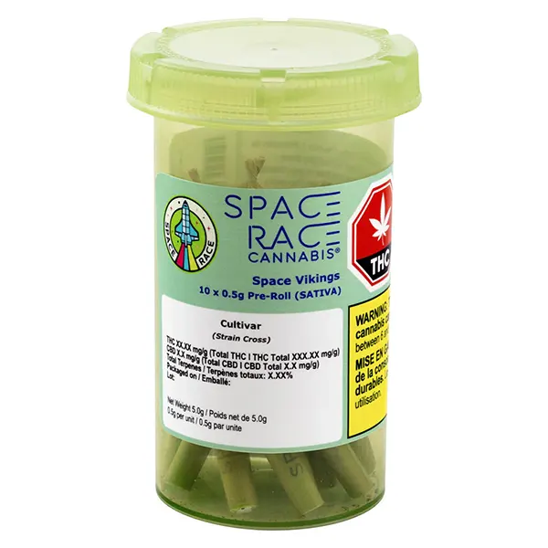 Image for Space Vikings Pre-Roll, cannabis all products by Space Race Cannabis