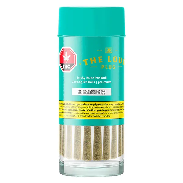 Image for Sticky Bunz Pre-Roll, cannabis all products by The Loud Plug