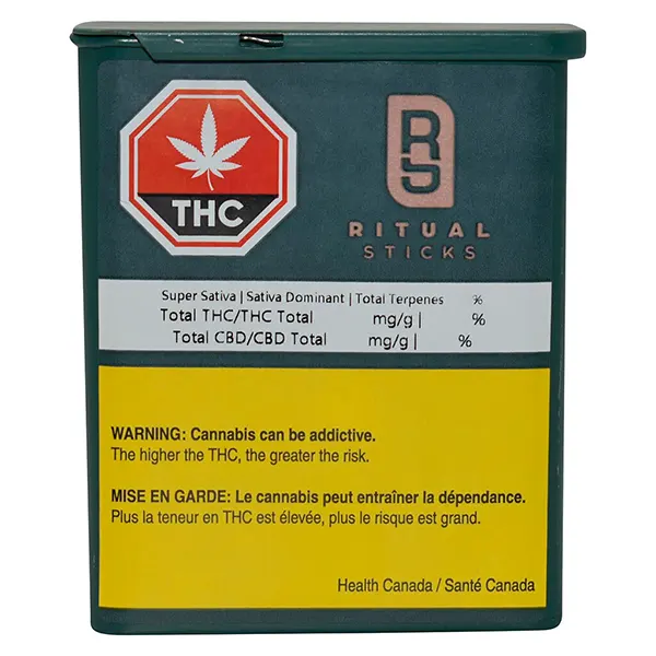 Image for Super Sativa Pre-Roll, cannabis all products by Ritual Green