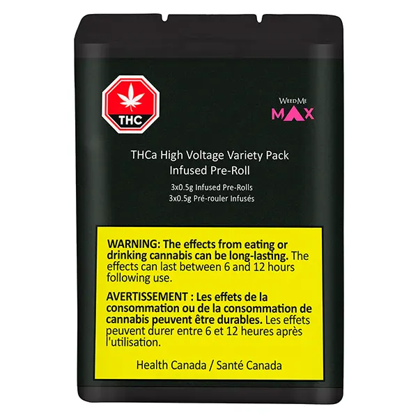 Image for THCa High Voltage Variety Pack Infused Pre-Roll, cannabis all products by Weed Me
