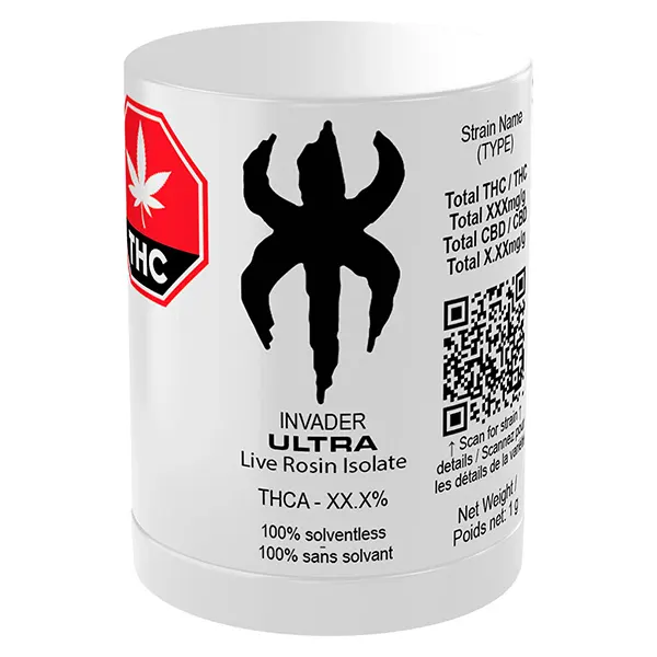 Image for ULTRA Live Rosin Isolate, cannabis all products by Invader