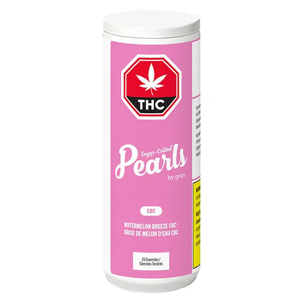 Image for Watermelon Breeze CBC, cannabis edibles by Pearls by Gron