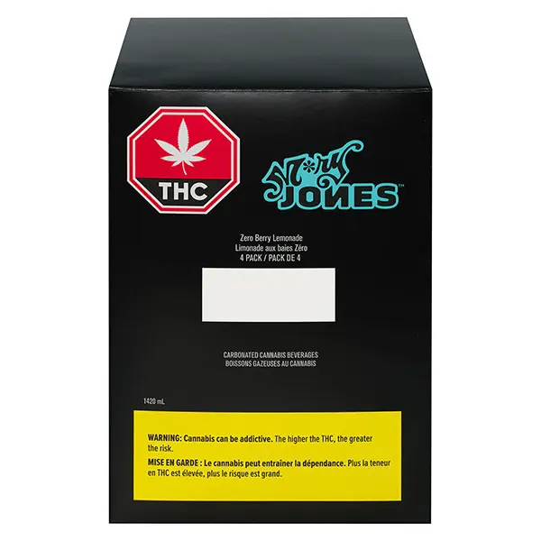 Image for Zero Berry Lemonade 4pk, cannabis beverages by M&ast;ry Jones