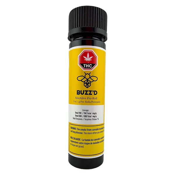 Image for 5iveAlive Pre-Roll, cannabis all products by Buzz'd