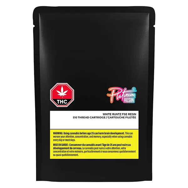 Image for White Rntz FSE Resin 510 Thread Cartridge, cannabis all products by Platinum