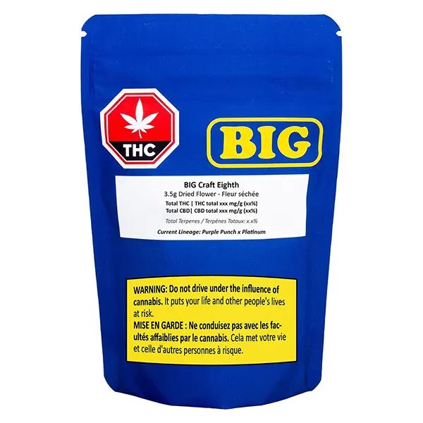 Image for BIG Craft Eighth, cannabis all products by BIG
