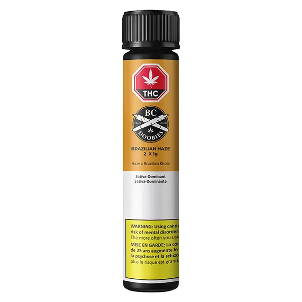 Image for Brazilian Haze Pre-Roll, cannabis all products by BC Doobies