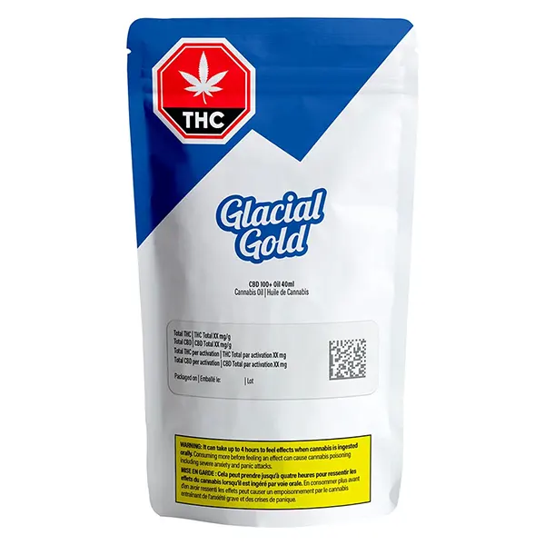 Image for CBD 100+ Oil, cannabis all products by Glacial Gold