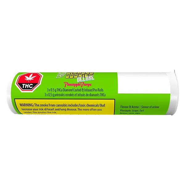 Image for Diamond Doobies Deluxe Pineapple Purps Infused Pre-Roll, cannabis all products by BoxHot