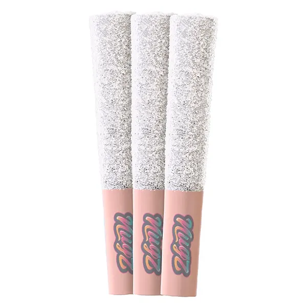 Image for Flavour Bomb 50 Atomic Peach Diamond Infused Pre-Rolls, cannabis all products by Nugz