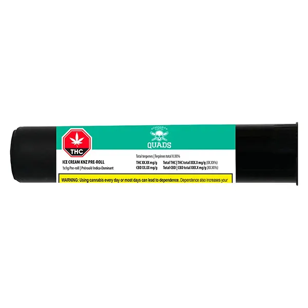 Image for Ice Cream KNZ Pre-Roll, cannabis all products by Cannabis Cartel