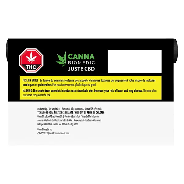 Just CBD Pre-Roll (Pre-Rolls) by Cannabiomedic