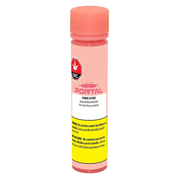 Image for Lunar Lychee Diamond Infused Pre-Roll, cannabis all products by Portals