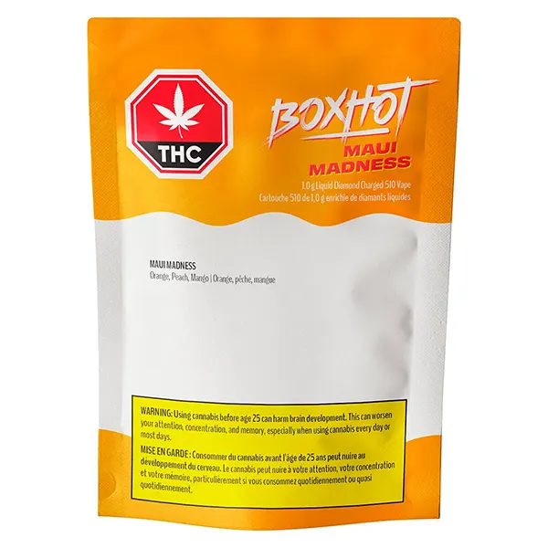 Image for Maui Madness Liquid Diamond Charged 510 Thread Cartridge, cannabis all products by BoxHot