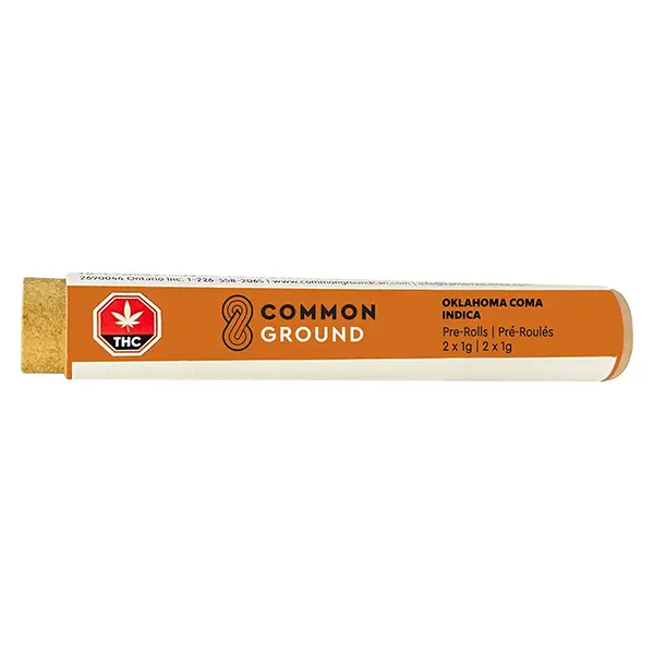 Image for Oklahoma Coma Pre-Roll, cannabis all products by Common Ground