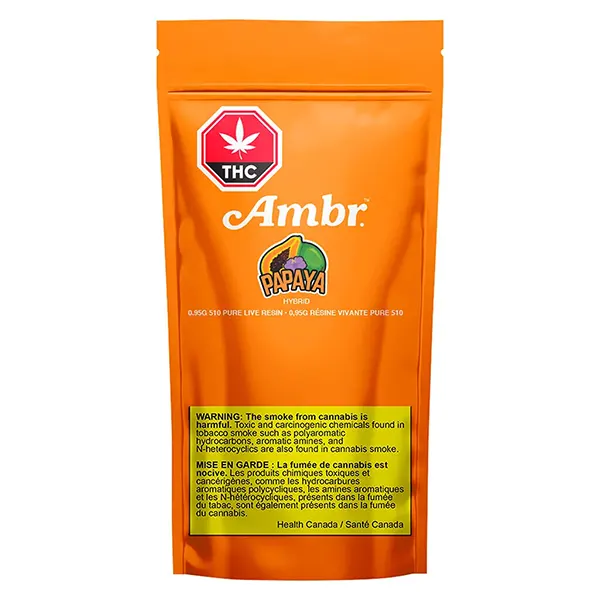 Image for Papaya Pure Live Resin 510 Thread Cartridge, cannabis all products by AMBR