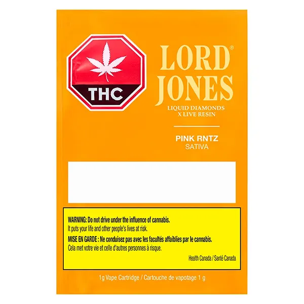 Image for Pink RNTZ Liquid Diamonds x Live Resin 510 Thread Cartridge, cannabis all products by Lord Jones