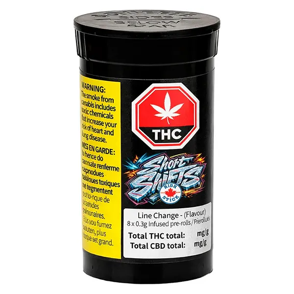 Image for Short Shifts Line Change Infused Pre-roll, cannabis pre-rolls by Highly Dutch Organic