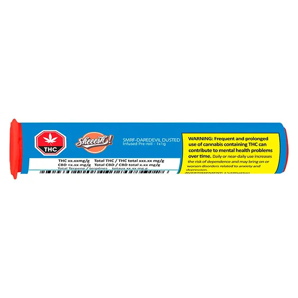Image for SMRF - Daredevil Dusted Infused Pre-Roll, cannabis all products by Sheeesh!