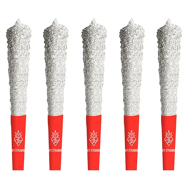 Image for Sticky Strawberry Double Diamond Infused Pre-Roll, cannabis all products by Cabana Cannabis Co.