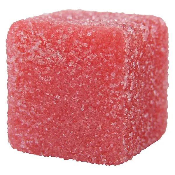 Image for Strawberry Watermelon Live Rosin Gummy, cannabis edibles by Cubes