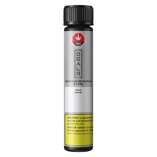 Image for Super Silver Bubba Pre-Roll, cannabis pre-rolls by DEALR