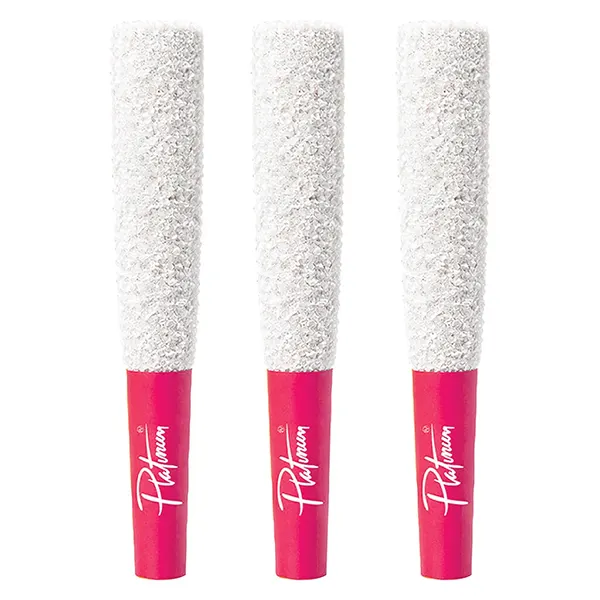 Image for Ultra Pink Lemon 60+ Diamond Infused & Dusted Pre-Roll, cannabis all products by Platinum