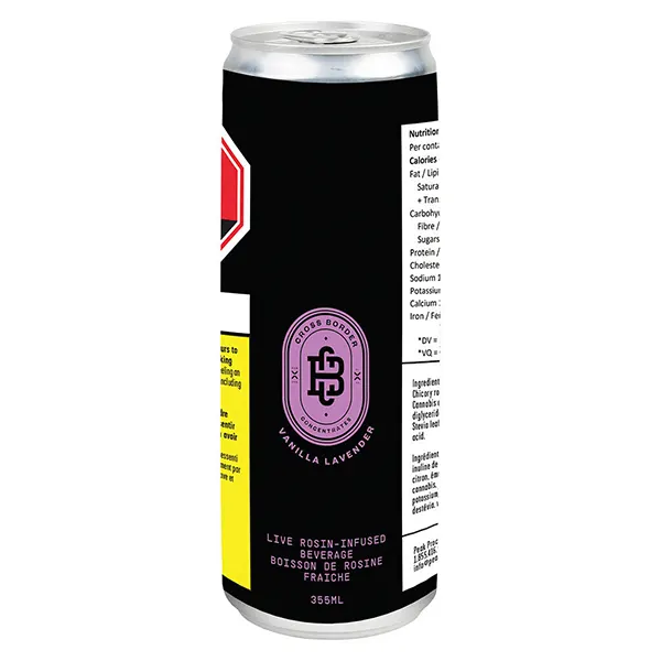 Image for Vanilla Lavender, cannabis beverages by Cross Border Concentrates