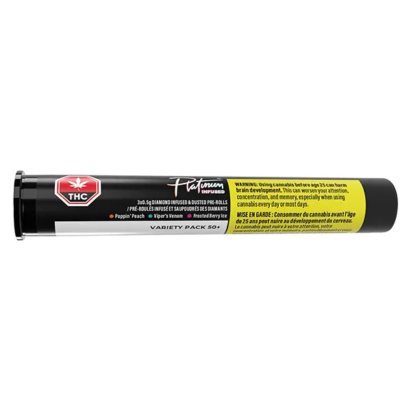 Image for Variety Pack 50+ Diamond Infused & Dusted Pre-Roll, cannabis all products by Platinum