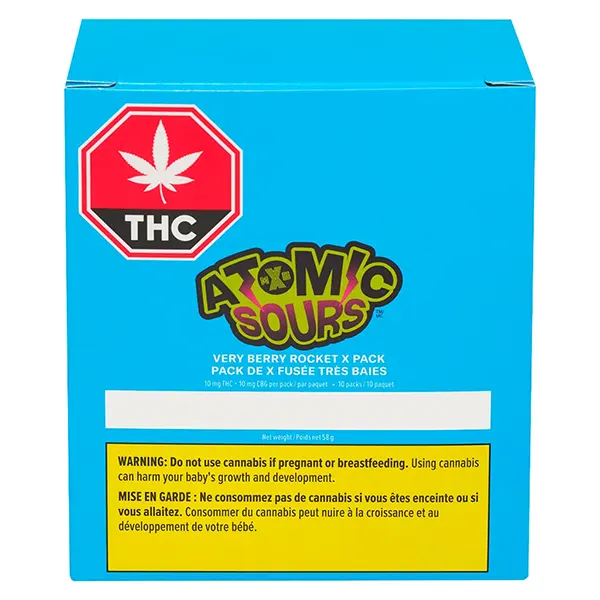 Image for Very Berry Rocket Gummies X Pack, cannabis all products by XMG